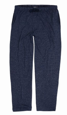 LEON lange pyjama broek, navy gemelleerd