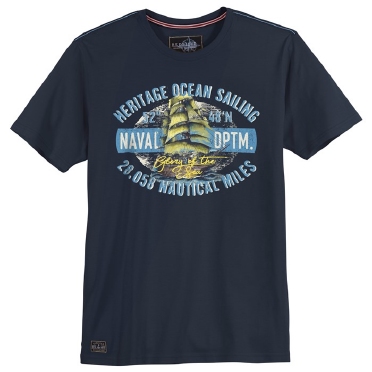 Redfield t-shirt 'Ocean Sailing', night blue