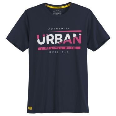 Redfield t-shirt 'Authentic Urban', navy