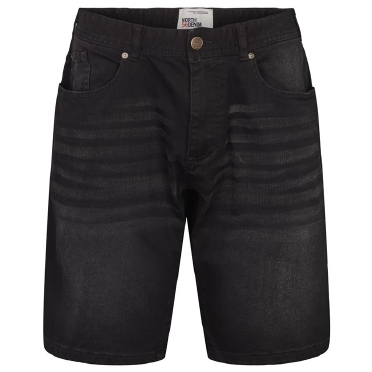 North 56Denim jeans shorts m. stretch, black used wash