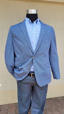 Gebr. Weis casual blazer CARLOS F, blue grey