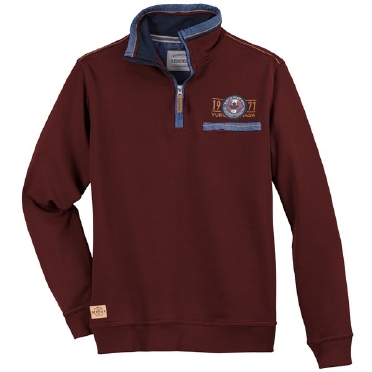 Redfield sweatshirt "Yukon Canada", barolo