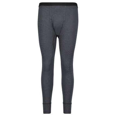 JEANS Thermo lange onderbroek met gulp, zwart