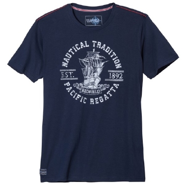 Redfield t-shirt 'Pacific regatta', navy