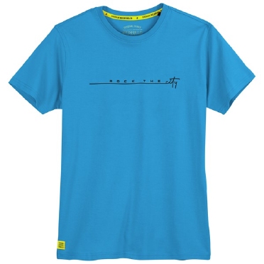 Redfield t-shirt 'Rock the City', blauw