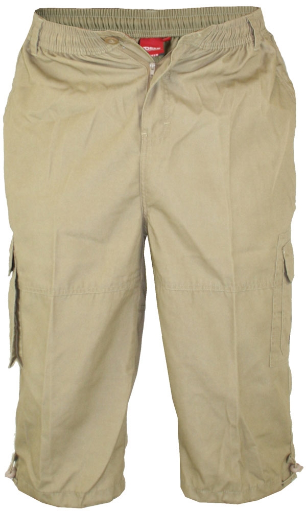 Cargo capri 'MASON' m. elastisch boord, sand