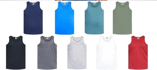 DUKE Tank top, blauw