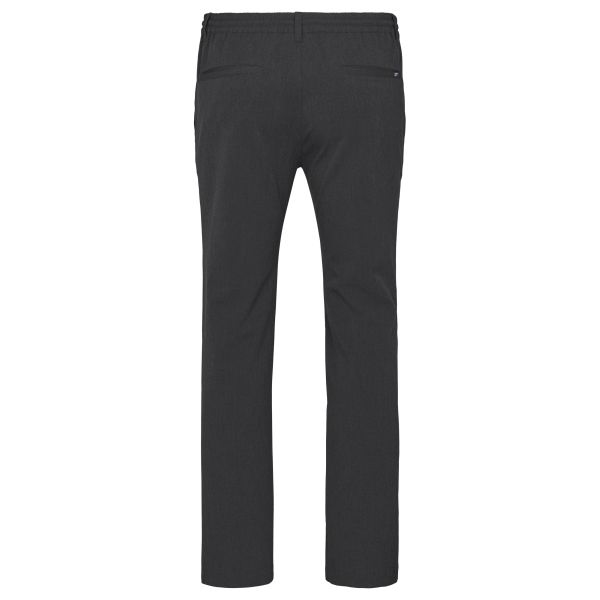 North 56°4 Pantalon m. stretch+elastisch boord, grijs