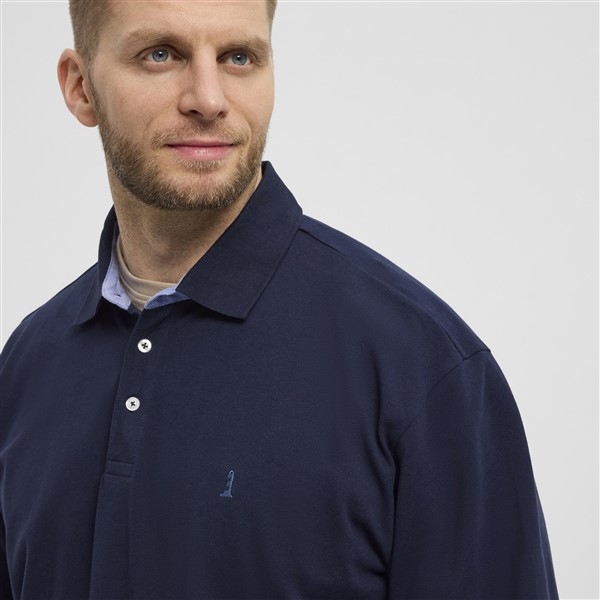 North 56°4 polo pique LM superflex, navy