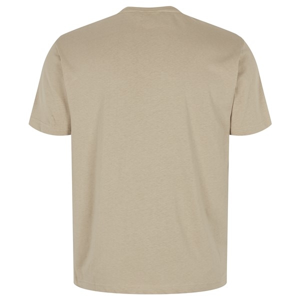 North 56°4 T-shirt print 'Vuurtoren', light sand